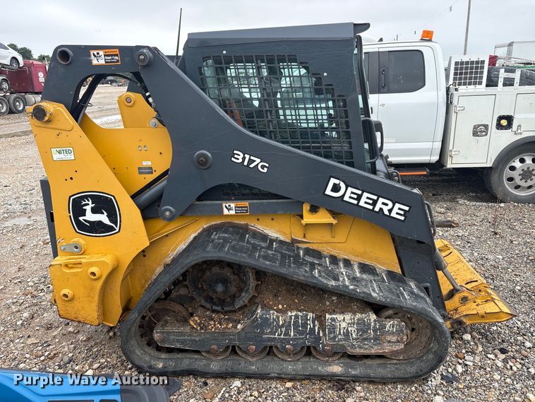 image for item YA3323 2020 John Deere 317G tracked skid steer loader