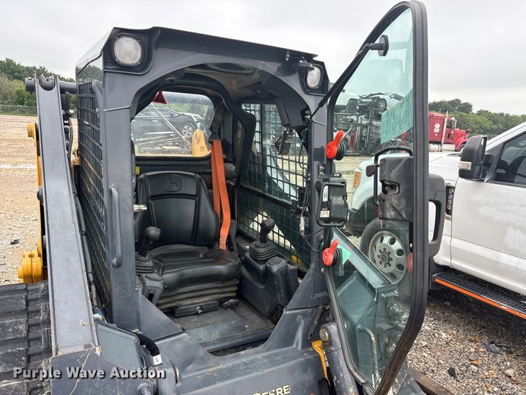 image for item YA3323 2020 John Deere 317G tracked skid steer loader