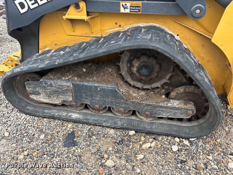 image for item YA3323 2020 John Deere 317G tracked skid steer loader