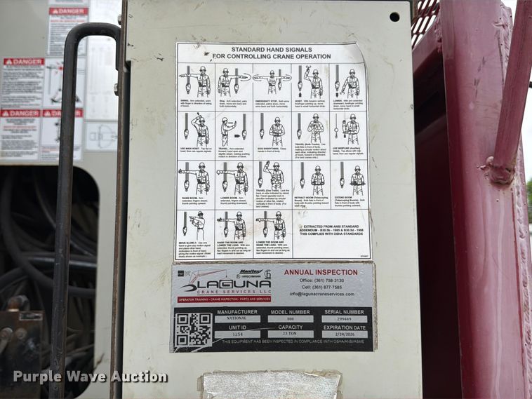 image for item YA3362 2015 Peterbilt 365 crane truck