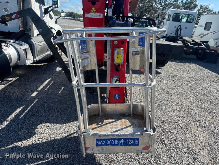 image for item YA3375 2025 Platform Basket PB 22.10 tracked boom lift