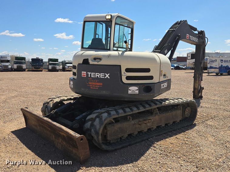 image for item YA3417 2012 Terex TC125 mini excavator