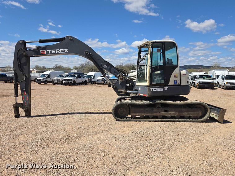 image for item YA3417 2012 Terex TC125 mini excavator