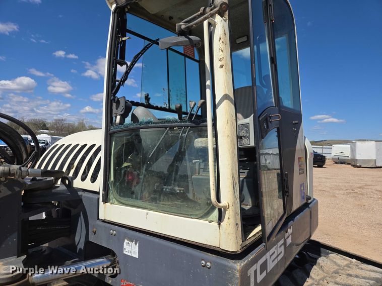 image for item YA3417 2012 Terex TC125 mini excavator