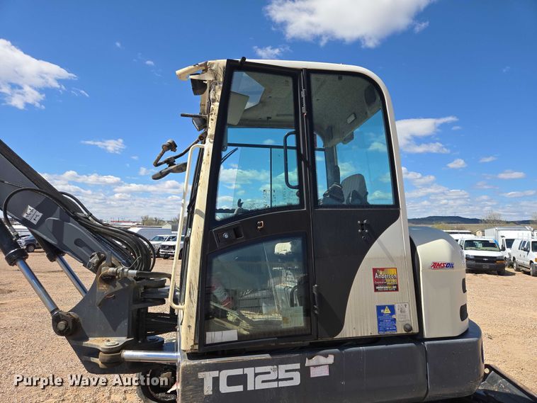 image for item YA3417 2012 Terex TC125 mini excavator