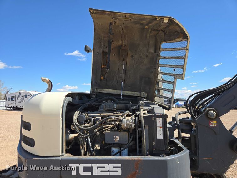 image for item YA3417 2012 Terex TC125 mini excavator