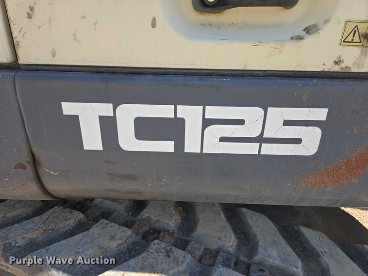 image for item YA3417 2012 Terex TC125 mini excavator