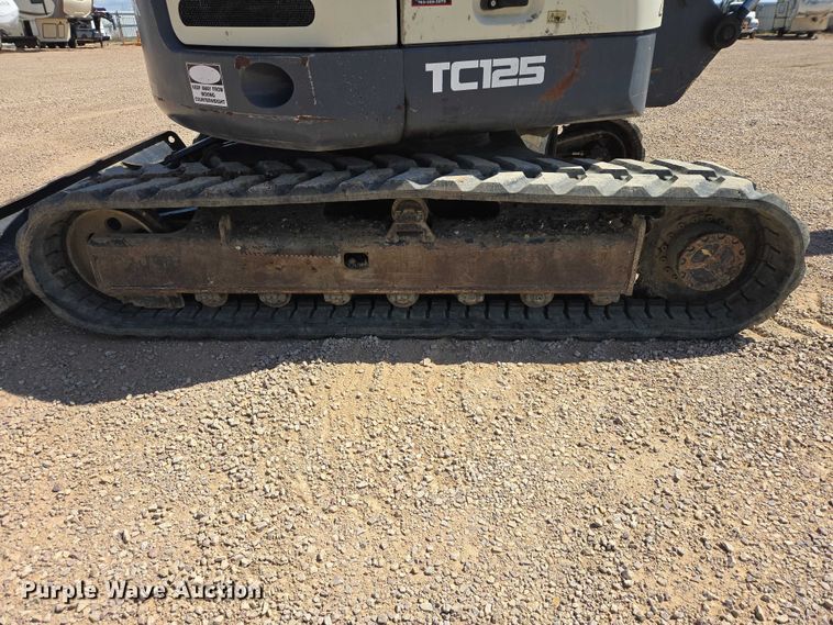 image for item YA3417 2012 Terex TC125 mini excavator