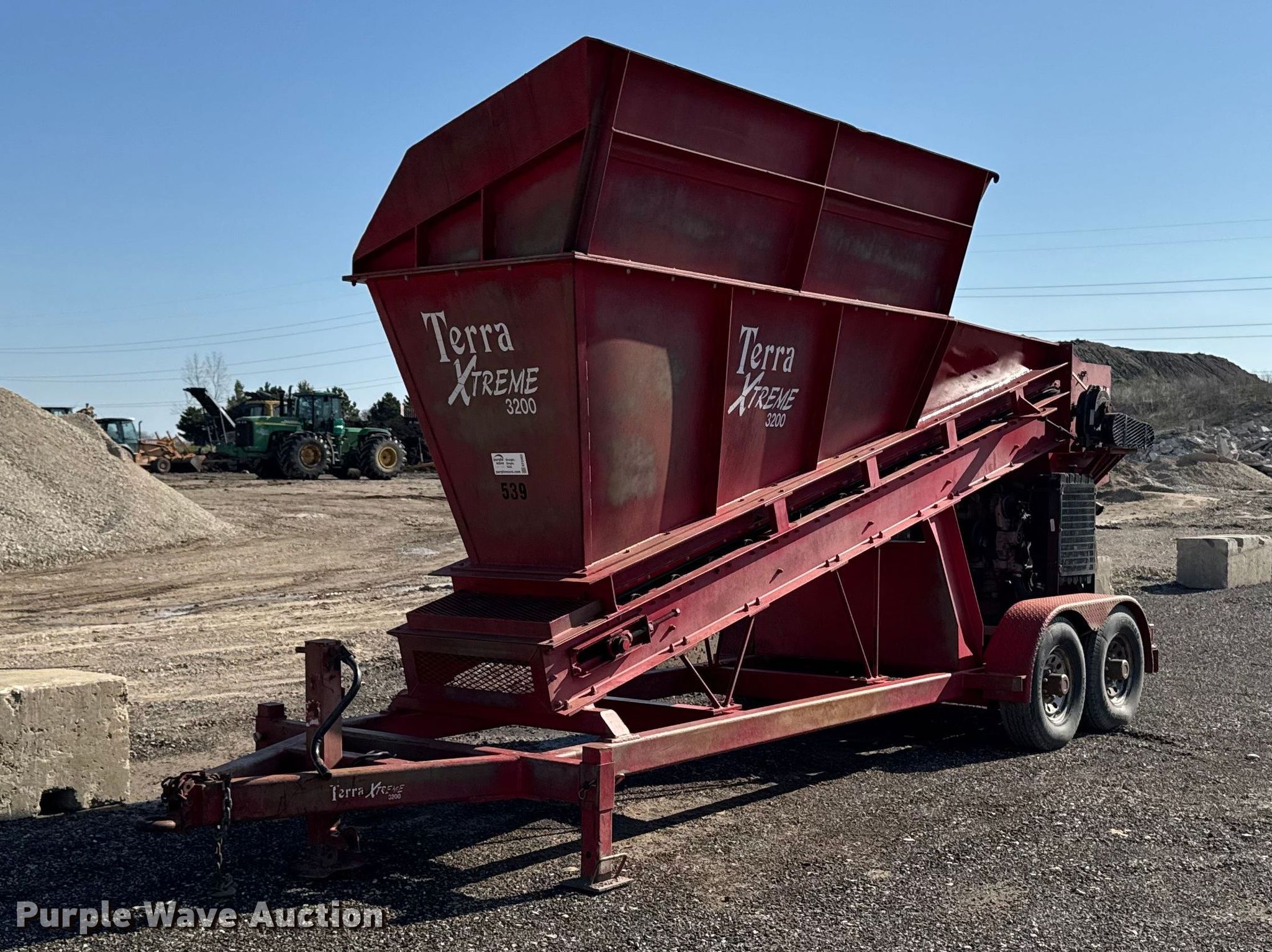 Murphy Products Terra Xtreme 3200 soil pulverizer in Union Grove