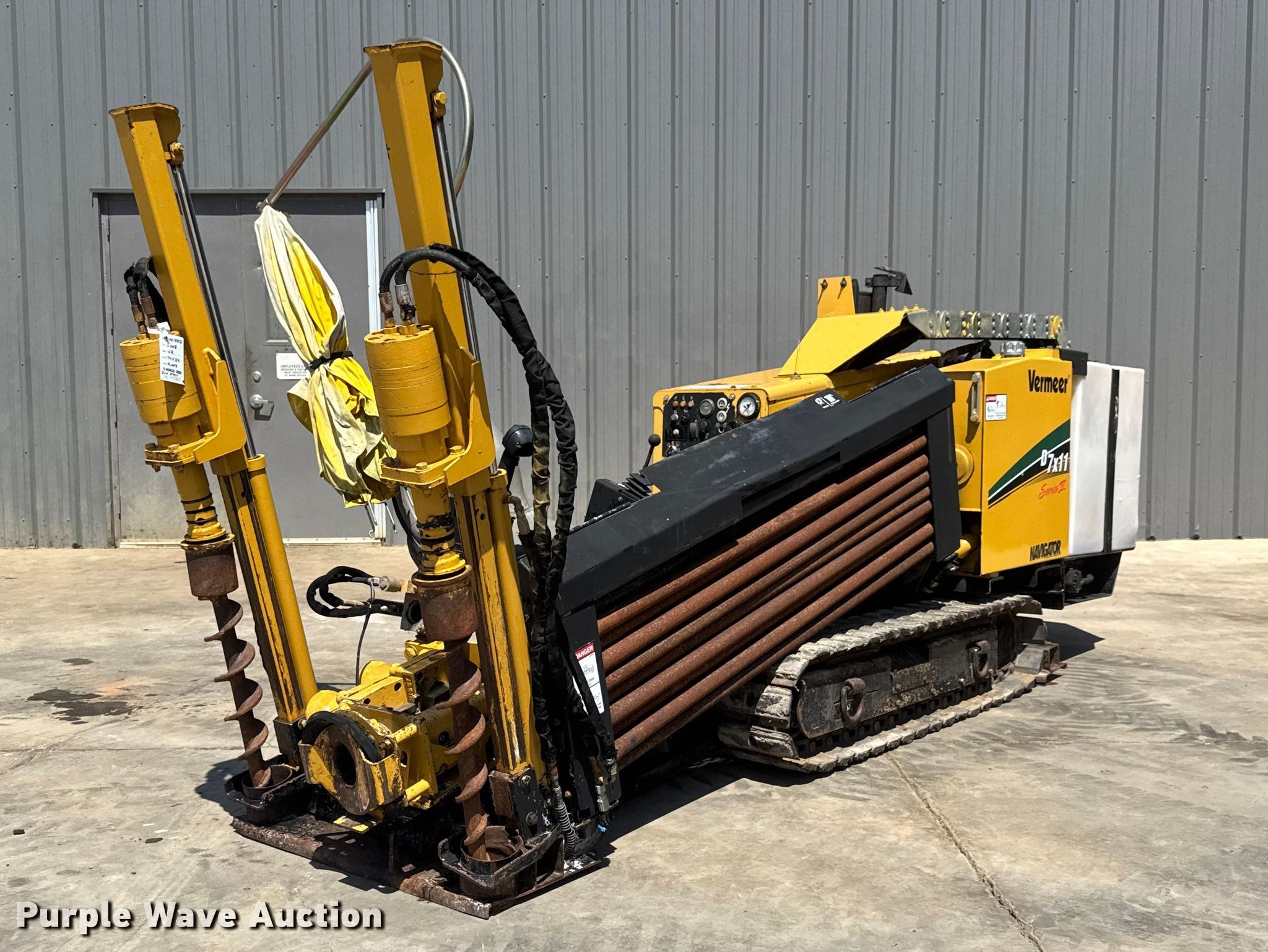 2008 Vermeer D7X11 Series II Navigator directional boring unit in