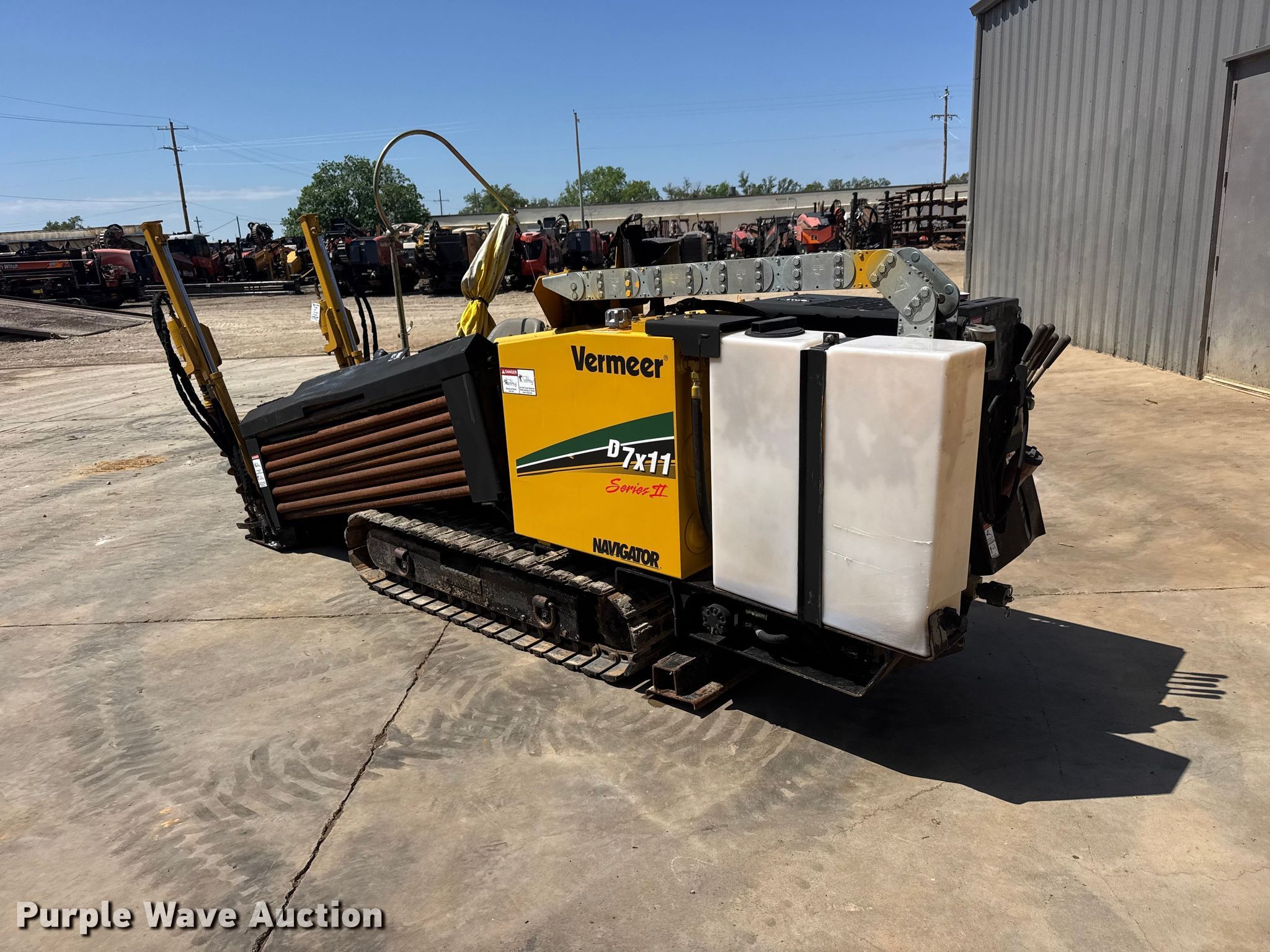 2008 Vermeer D7X11 Series II Navigator directional boring unit in