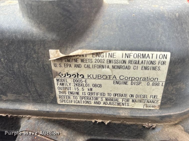 image for item DO5201 Kubota BX2200D HFWD tractor