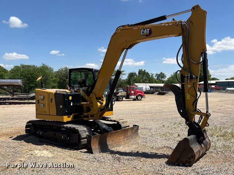 image for item DT0234 2021 Caterpillar 308 CR mini excavator