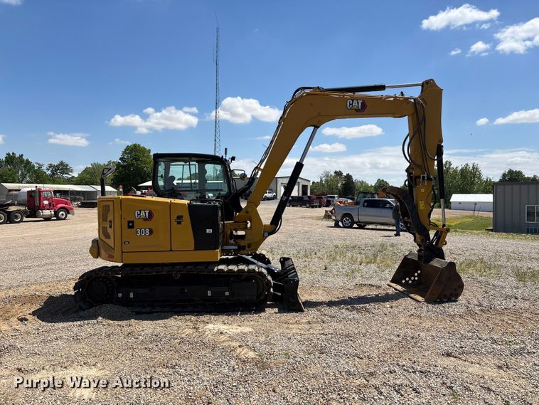 image for item DT0234 2021 Caterpillar 308 CR mini excavator