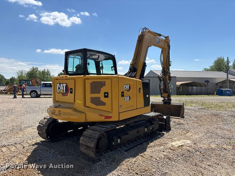 image for item DT0234 2021 Caterpillar 308 CR mini excavator