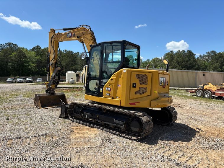 image for item DT0234 2021 Caterpillar 308 CR mini excavator
