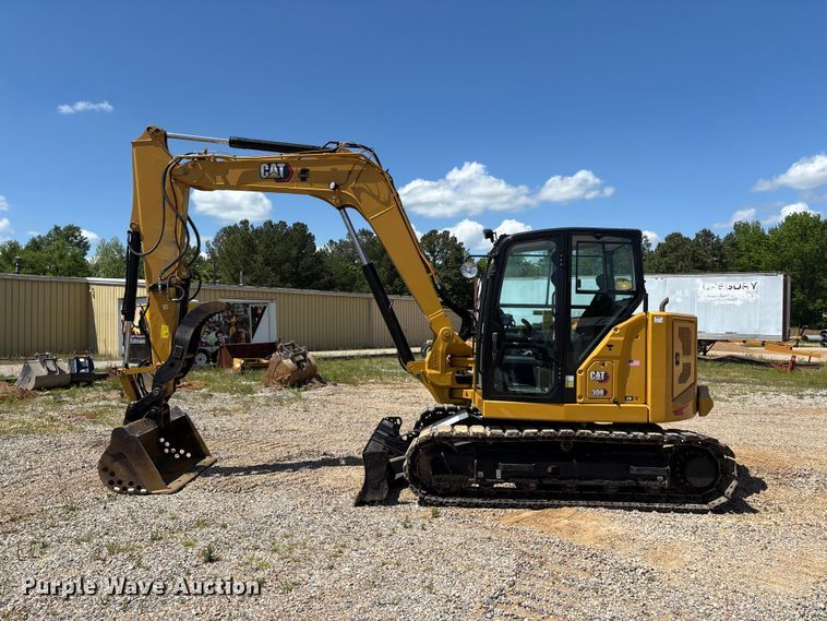 image for item DT0234 2021 Caterpillar 308 CR mini excavator