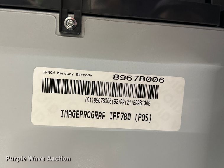 image for item DV0917 Canon ImagePROGRAF iPF780 printer