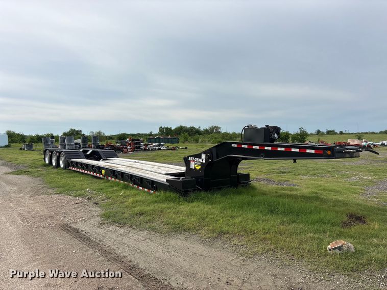 image for item DV8506 2025 Brazos 55T-26WLB lowboy equipment trailer