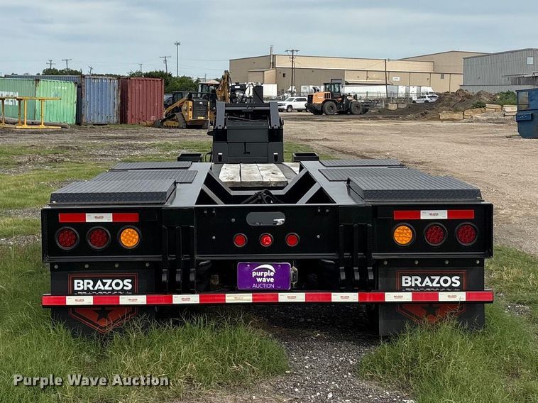 image for item DV8506 2025 Brazos 55T-26WLB lowboy equipment trailer