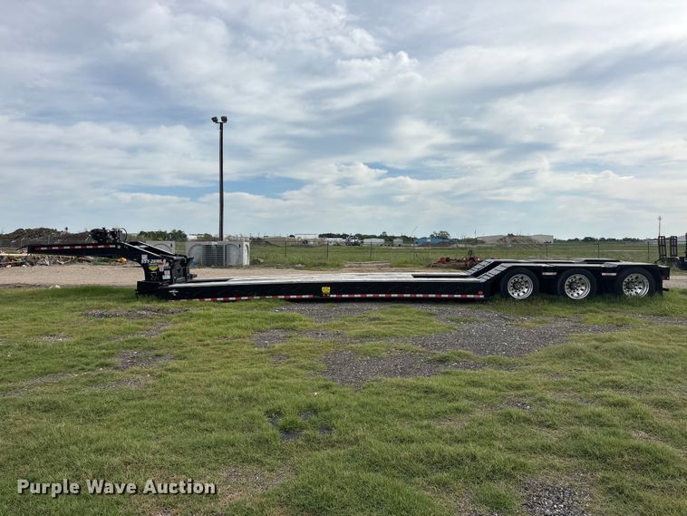 image for item DV8506 2025 Brazos 55T-26WLB lowboy equipment trailer