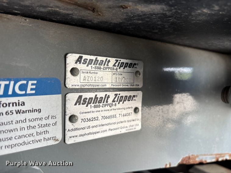 image for item DV8507 2015 Asphalt Zipper AZ500 cold planer