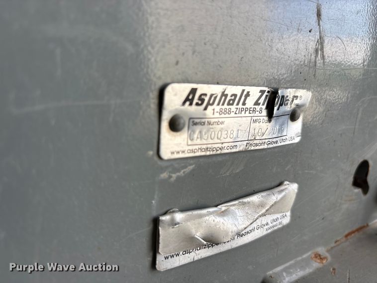 image for item DV8507 2015 Asphalt Zipper AZ500 cold planer