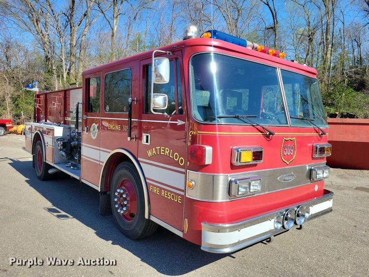 image for item DZ7050 1992 Pierce Manufacturing Arrow pumper fire truck