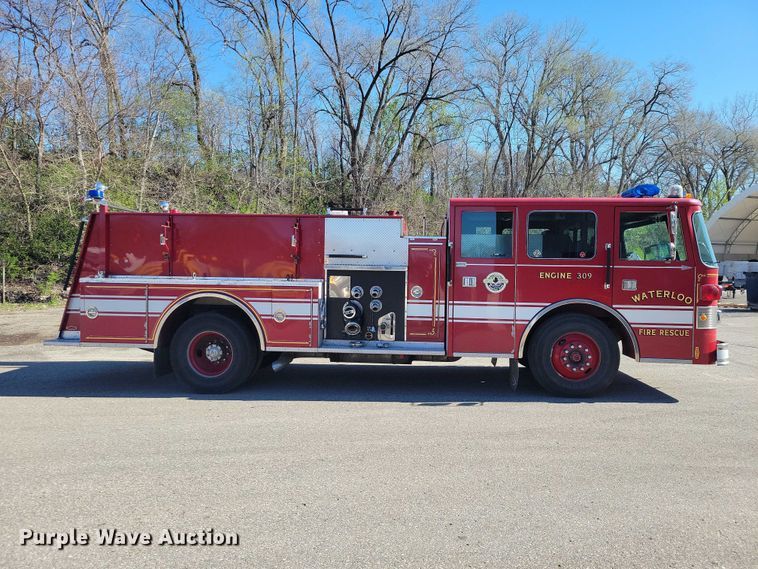 image for item DZ7050 1992 Pierce Manufacturing Arrow pumper fire truck