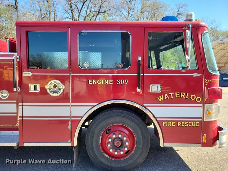 image for item DZ7050 1992 Pierce Manufacturing Arrow pumper fire truck