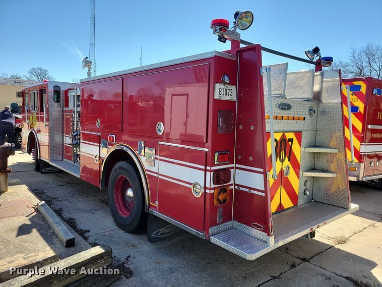 image for item DZ7054 1998 Pierce Manufacturing Arrow pumper fire truck