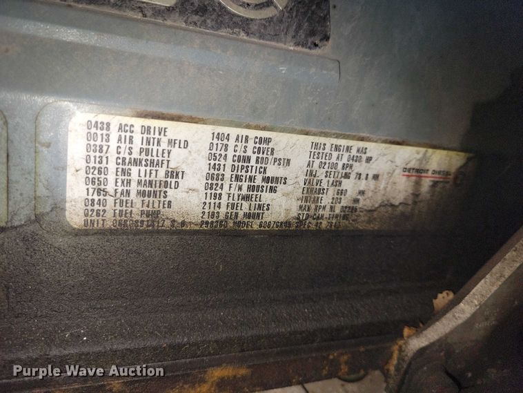 image for item DZ7054 1998 Pierce Manufacturing Arrow pumper fire truck