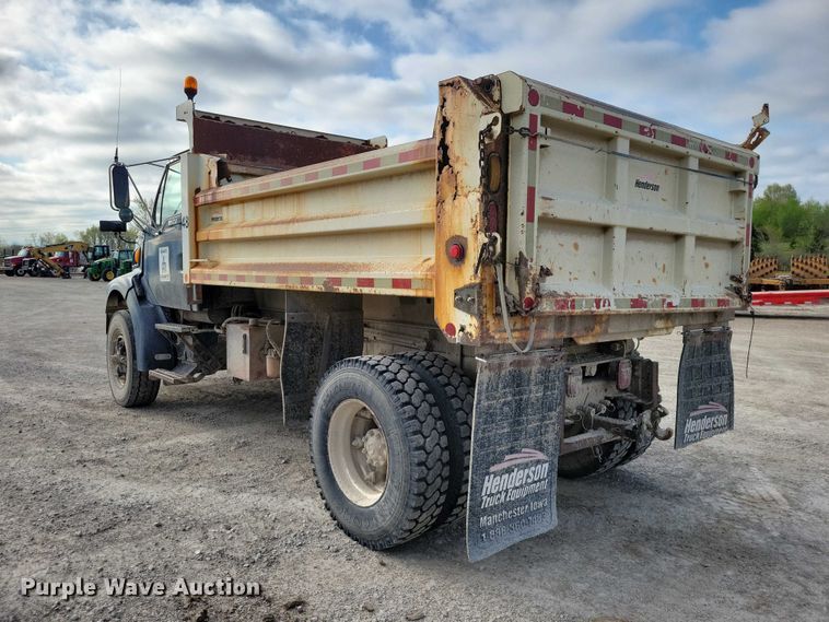 image for item DZ7064 1997 Ford L8501 dump truck