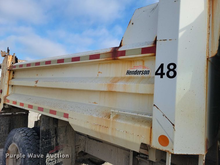 image for item DZ7064 1997 Ford L8501 dump truck