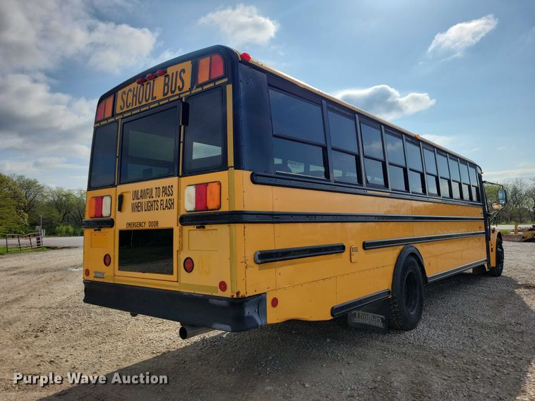 image for item DZ7077 2007 Thomas B2 Bus Chassis school bus