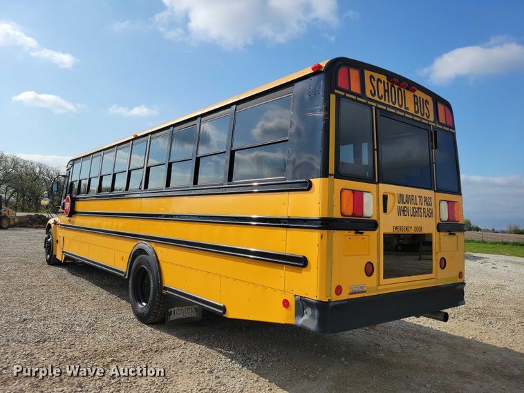 image for item DZ7077 2007 Thomas B2 Bus Chassis school bus
