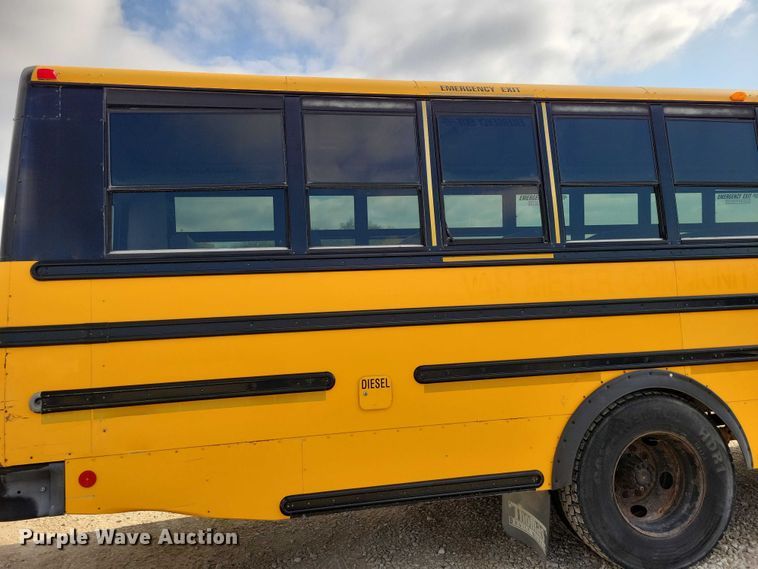 image for item DZ7077 2007 Thomas B2 Bus Chassis school bus