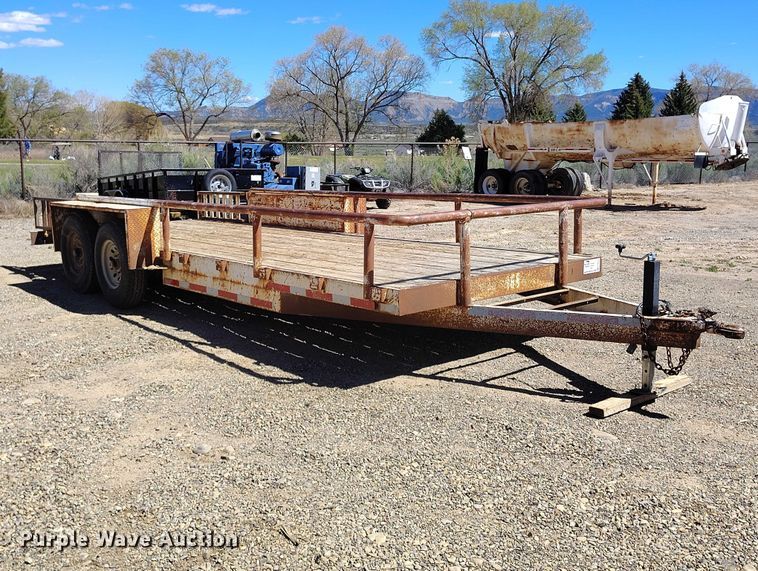 image for item ED0055 1998 Champion utility trailer