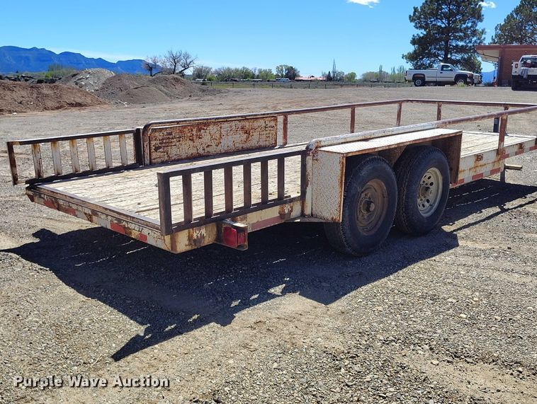 image for item ED0055 1998 Champion utility trailer