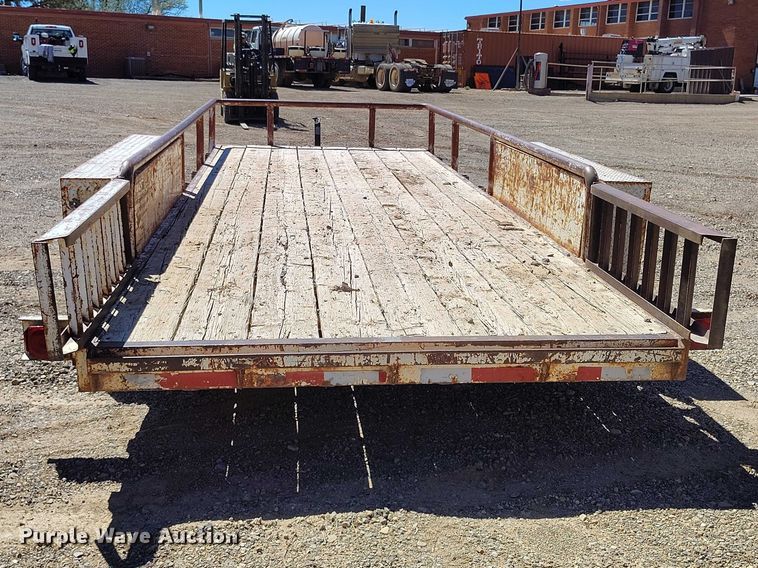 image for item ED0055 1998 Champion utility trailer