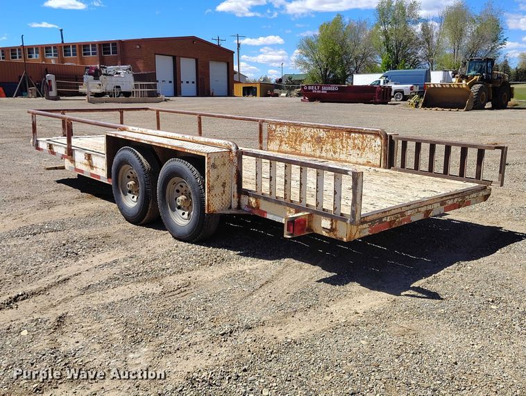 image for item ED0055 1998 Champion utility trailer