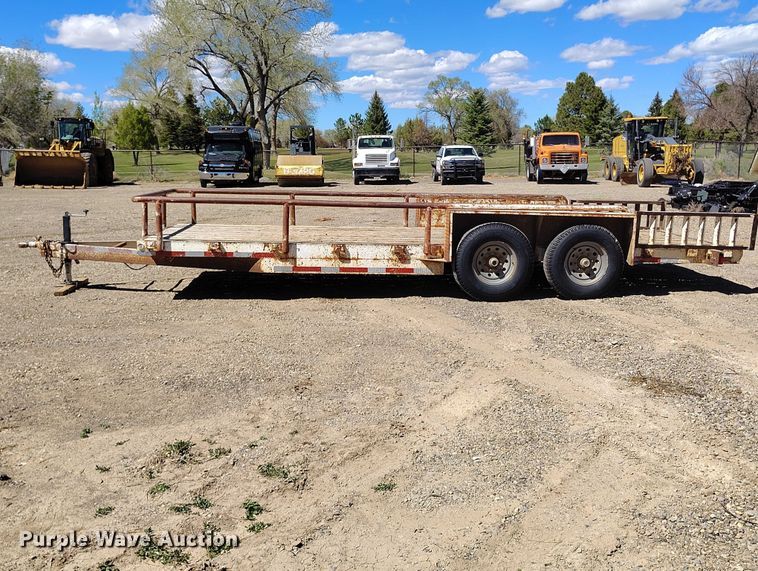 image for item ED0055 1998 Champion utility trailer