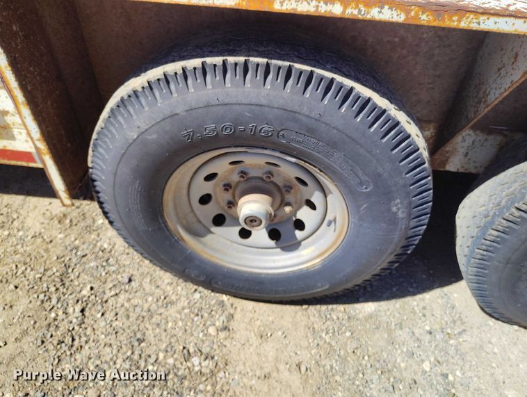 image for item ED0055 1998 Champion utility trailer