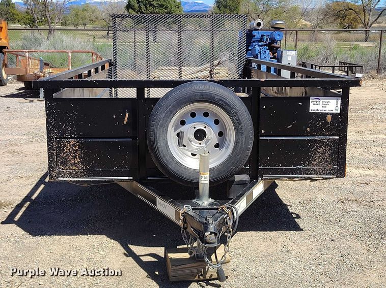 image for item ED0056 2018 Innovative Trailer 10TA-L-14 utility trailer