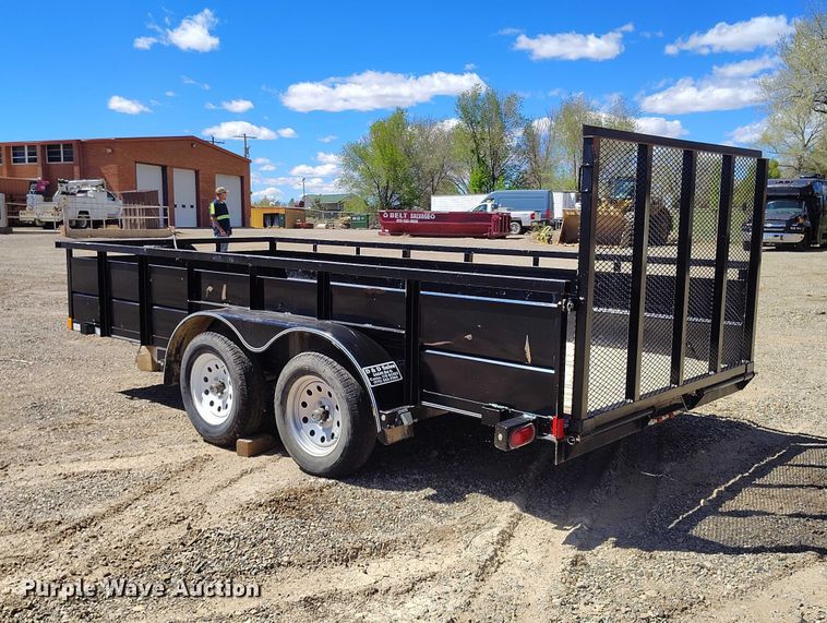 image for item ED0056 2018 Innovative Trailer 10TA-L-14 utility trailer