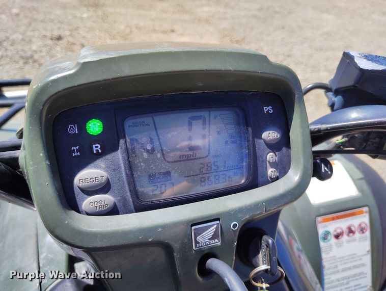 image for item ED0060 2008 Honda Foreman ES ATV