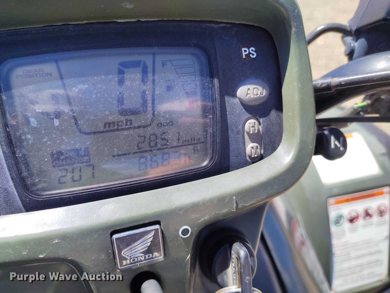 image for item ED0060 2008 Honda Foreman ES ATV