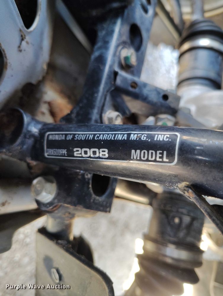 image for item ED0060 2008 Honda Foreman ES ATV