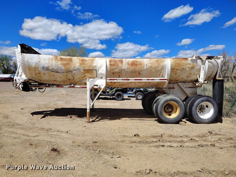 image for item ED0062 1975 Shop built end dump trailer
