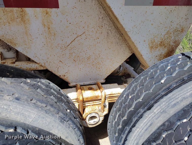 image for item ED0062 1975 Shop built end dump trailer